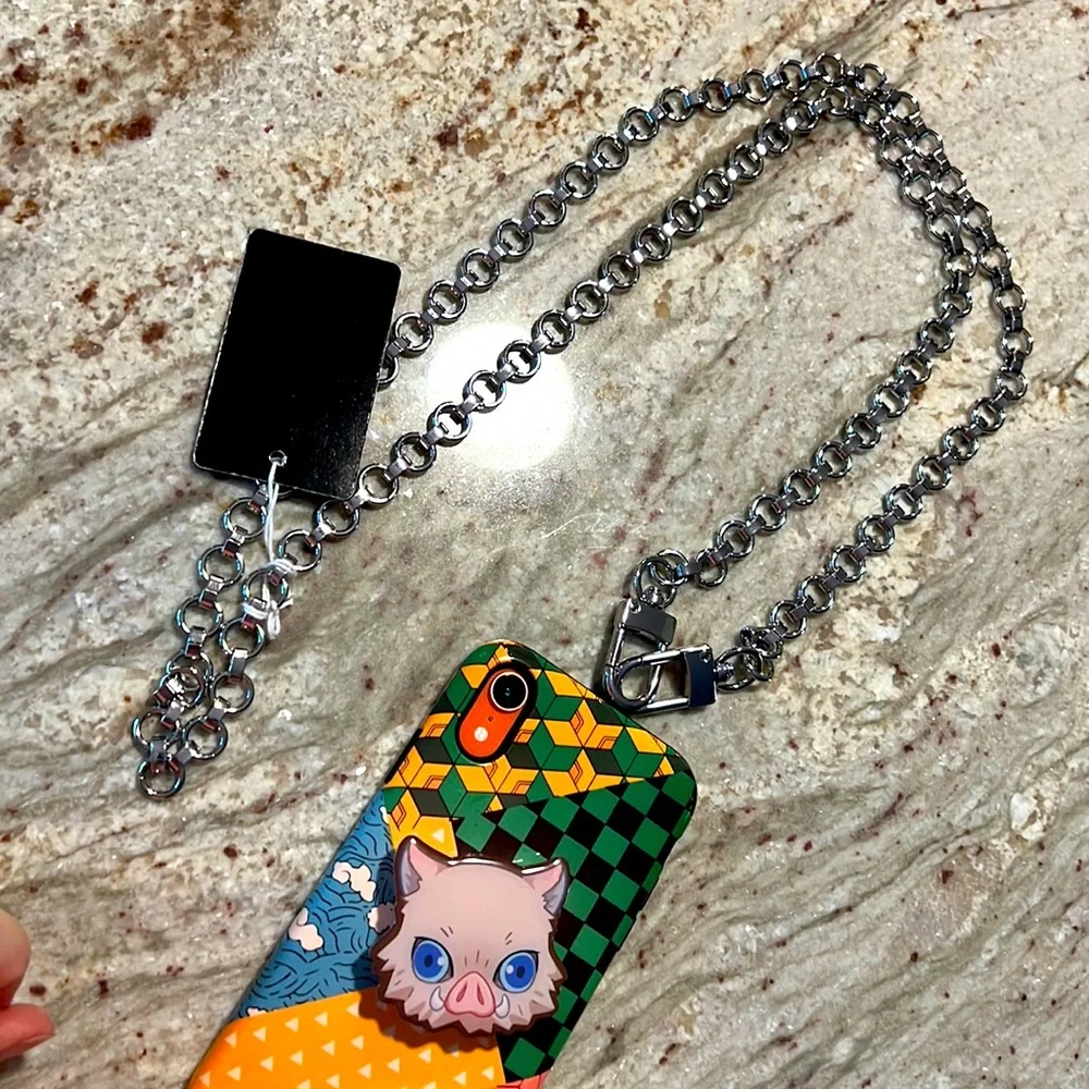 Quicksilver Crossbody Phone Chain